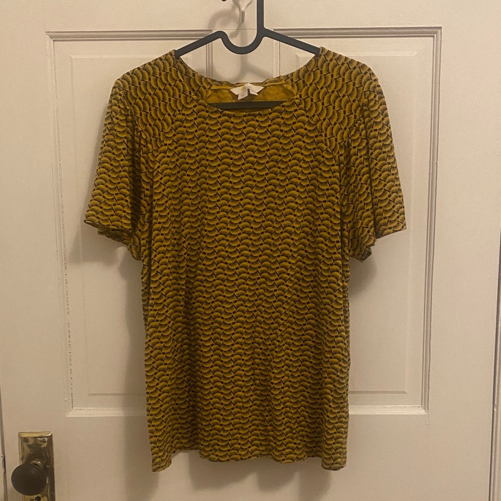 Boden Short-Sleeve Patterned Shirt